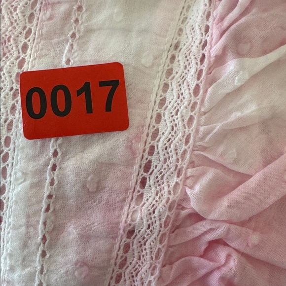 LoveShackFancy Sz Small Pink Natasha Heritage Mini Dress - Picture 11 of 11